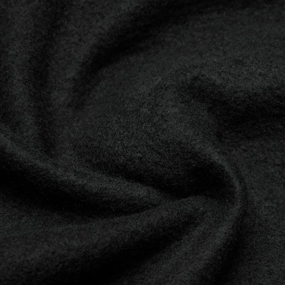 [SOLD] Cozy Sweatfleece Boyfriend Zip Hoodie Black Small - Picture 14 of 14